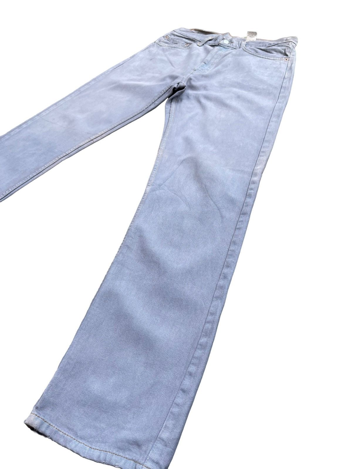 Levi's Vintage 2000 Levis 505 e Light Purple Faded Denim Size US 32 / EU 48 - 2 Thumbnail