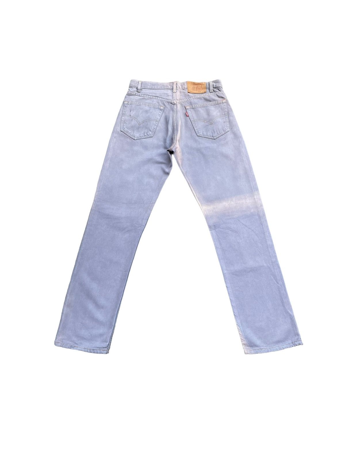 Levi's Vintage 2000 Levis 505 e Light Purple Faded Denim Size US 32 / EU 48 - 6 Thumbnail