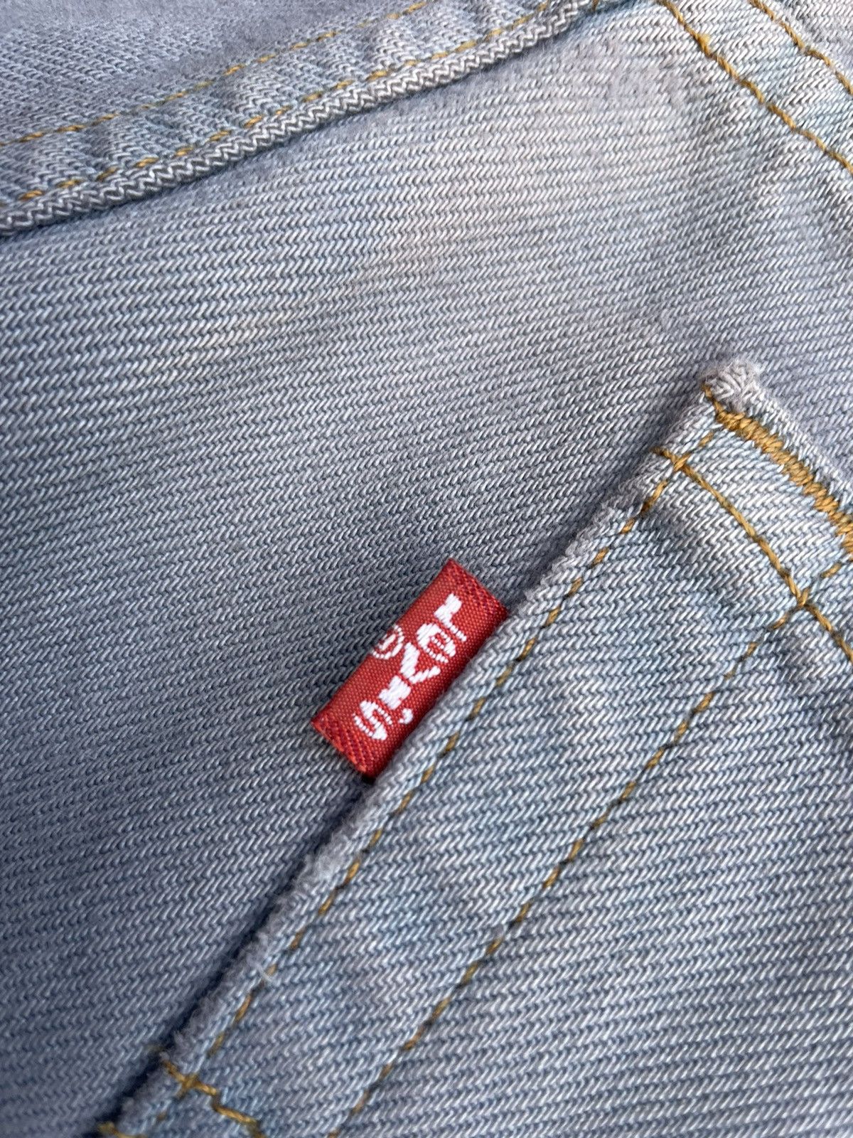 Levi's Vintage 2000 Levis 505 e Light Purple Faded Denim Size US 32 / EU 48 - 12 Thumbnail