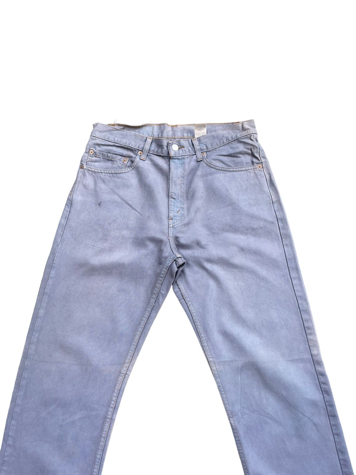Levi's Vintage 2000 Levis 505 e Light Purple Faded Denim Size US 32 / EU 48 - 3 Thumbnail