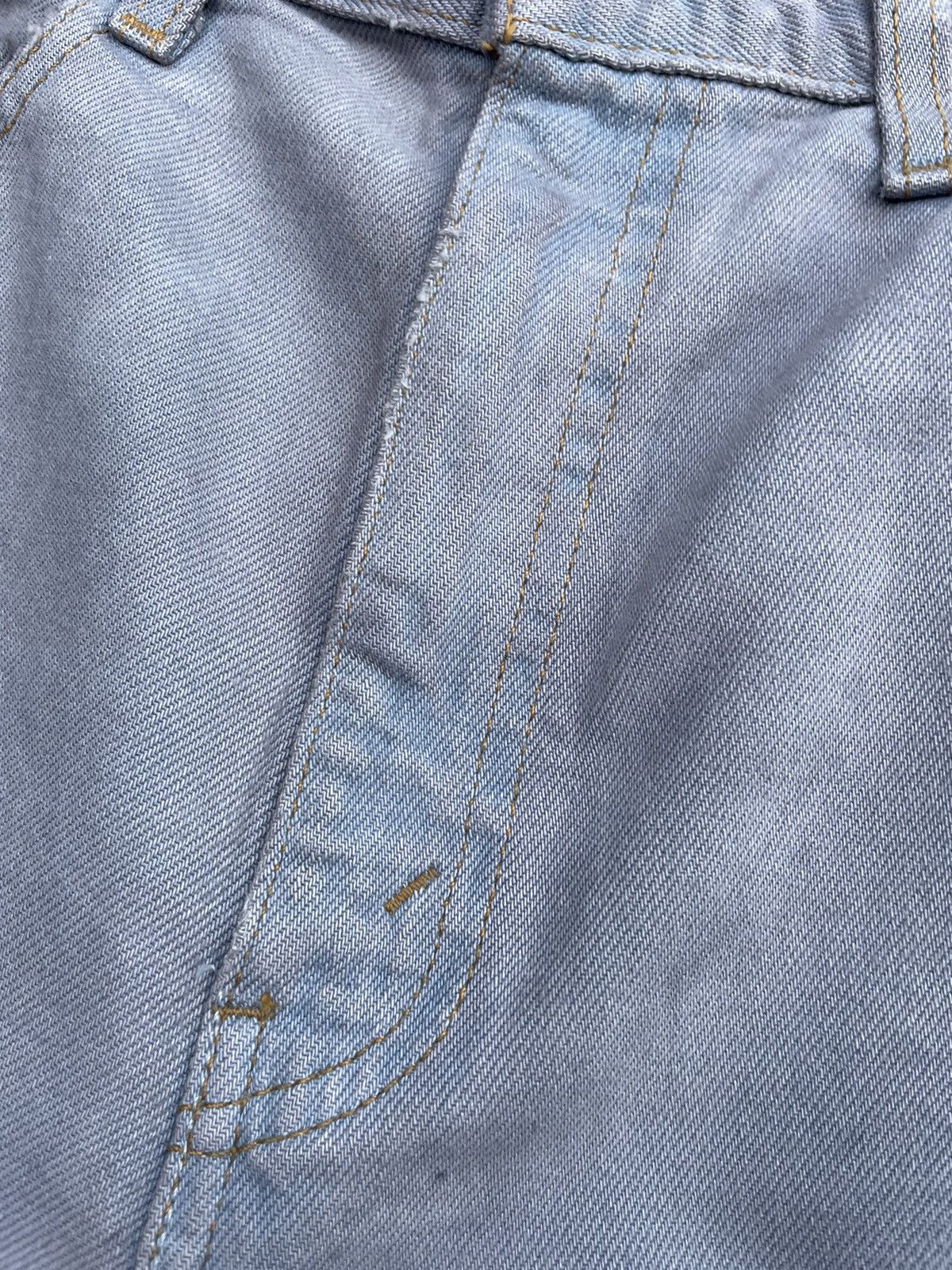 Levi's Vintage 2000 Levis 505 e Light Purple Faded Denim Size US 32 / EU 48 - 19 Thumbnail