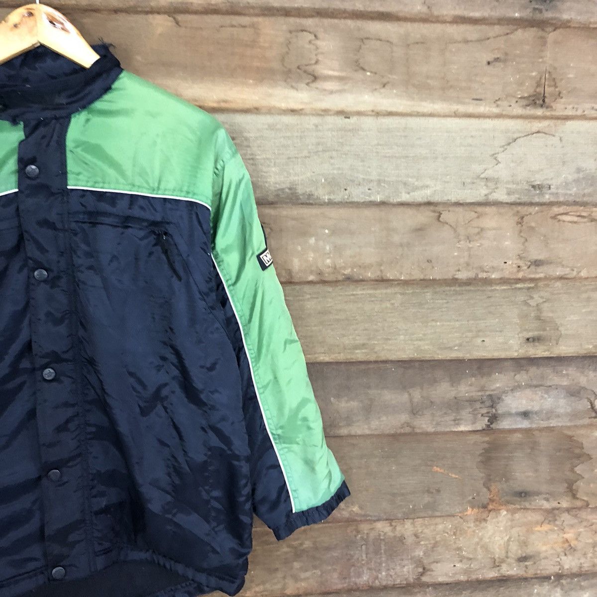Japanese Brand D Mongoose Target vintage BMX Dark blue Jacket #c1181 Size US S / EU 44-46 / 1 - 5 Thumbnail