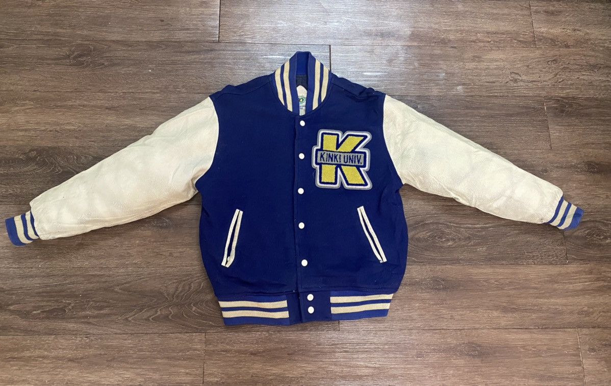 Vintage Vintage Bumble Bees Varsity Jacket – Kinki Univ Cheerleaders Size US M / EU 48-50 / 2 - 4 Thumbnail