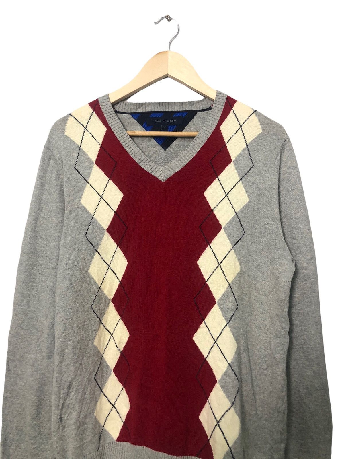 Aran Isles Knitwear Vintage Tommy Hilfiger Knitwear Sweater Jumper Size US M / EU 48-50 / 2 - 4 Thumbnail