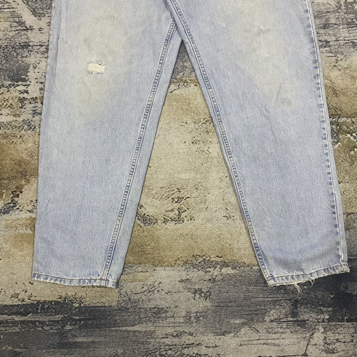 Jean × Levi's × Vintage Vintage Levis 560 90s Stright Faded Light Washed Jeans Size US 40 / EU 56 - 3 Thumbnail