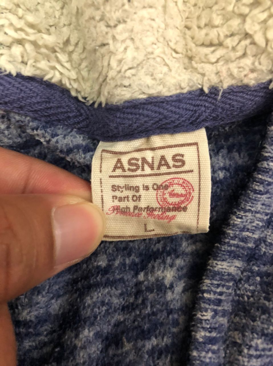 Japanese Brand Vintage Asnas Zipper Ups Hoodie Sweater Jacket Size US M / EU 48-50 / 2 - 9 Thumbnail
