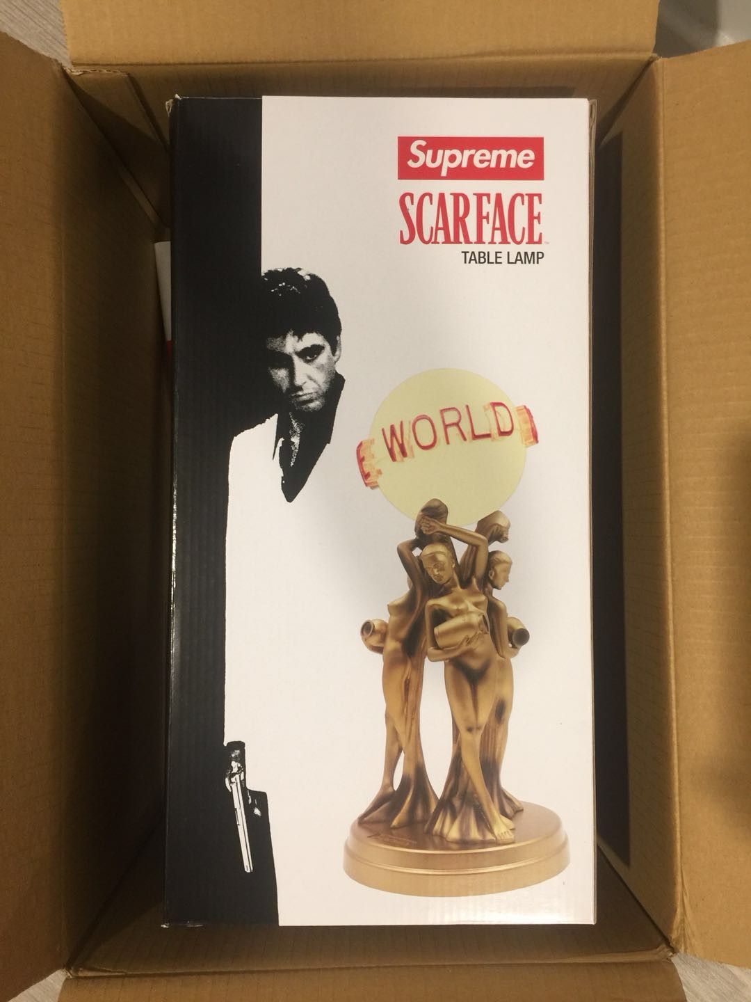 Supreme Supreme x Scarface F/W 2017 The World is Yours Lamp | Grailed