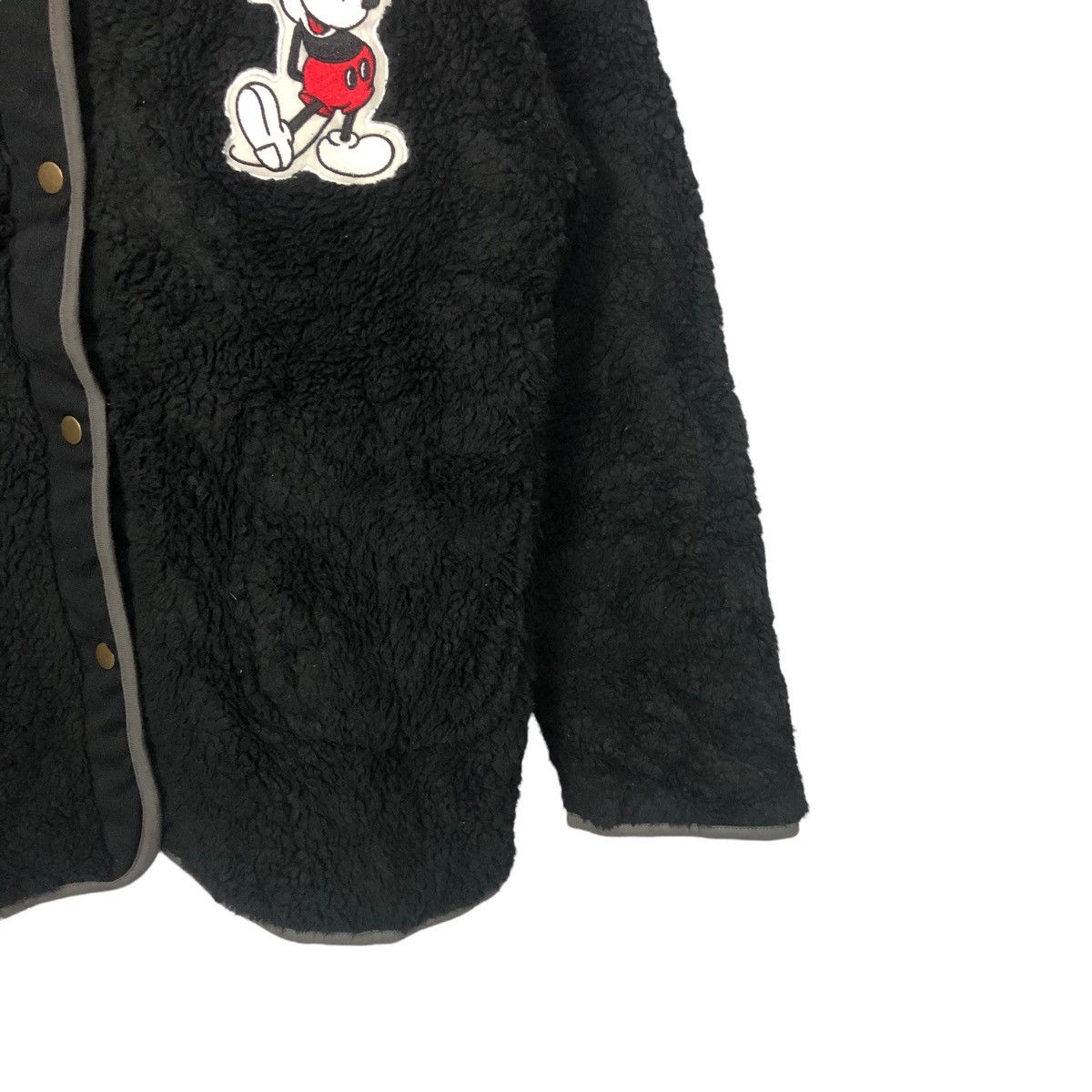 Cartoon Network Vtg Disney Mickey Mouse Reversible Big Logo Fleece Jacket Size US S / EU 44-46 / 1 - 2 Thumbnail