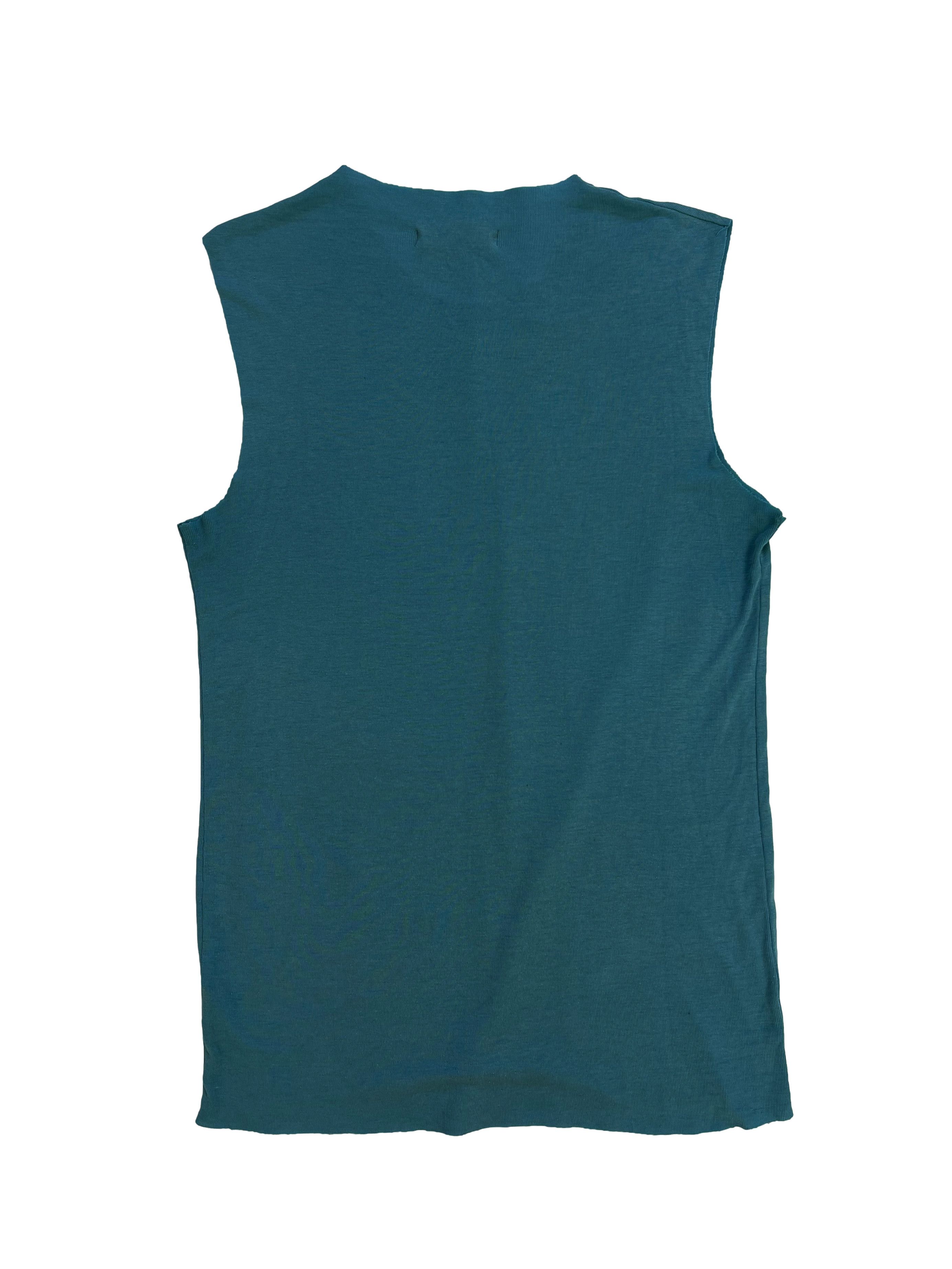 Raf Simons ⚡️QUICK SALE⚡️2000 Raf Simon Blue Tank Top Size US M / EU 48-50 / 2 - 2 Thumbnail