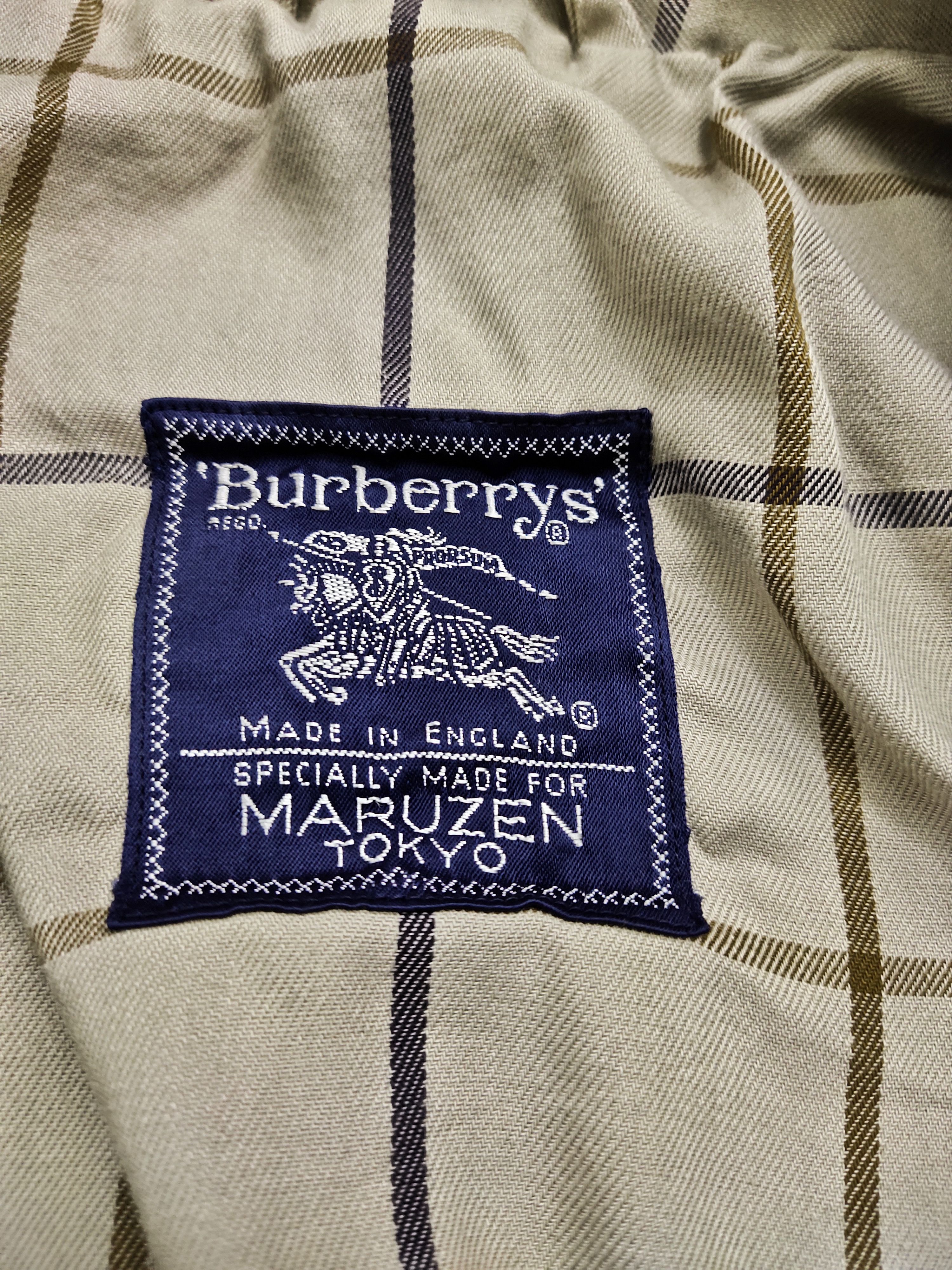 Burberry Rare!! Vintage Burberry Short Trench Coat / Jacket Size US M / EU 48-50 / 2 - 7 Thumbnail