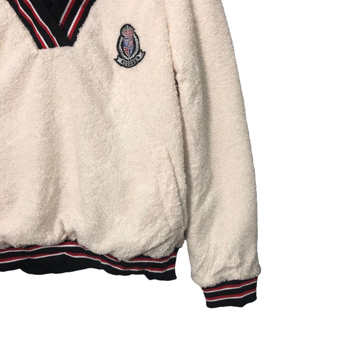 Japanese Brand Vintage Rukia Groove Big Logo Fleece Sweater Sweatshirt Size US M / EU 48-50 / 2 - 2 Thumbnail