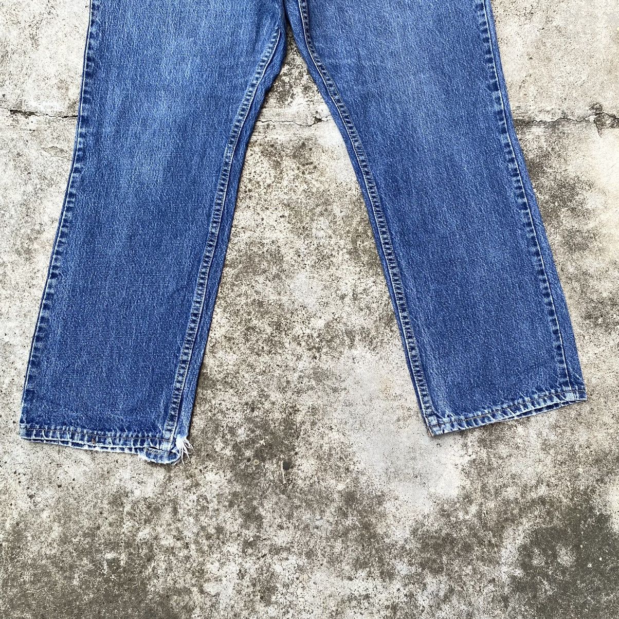 Jean × Lee × Vintage Gcw23🔥Vintage Lee Big Size Distressed Jeans 39x29 Size US 38 / EU 54 - 5 Thumbnail