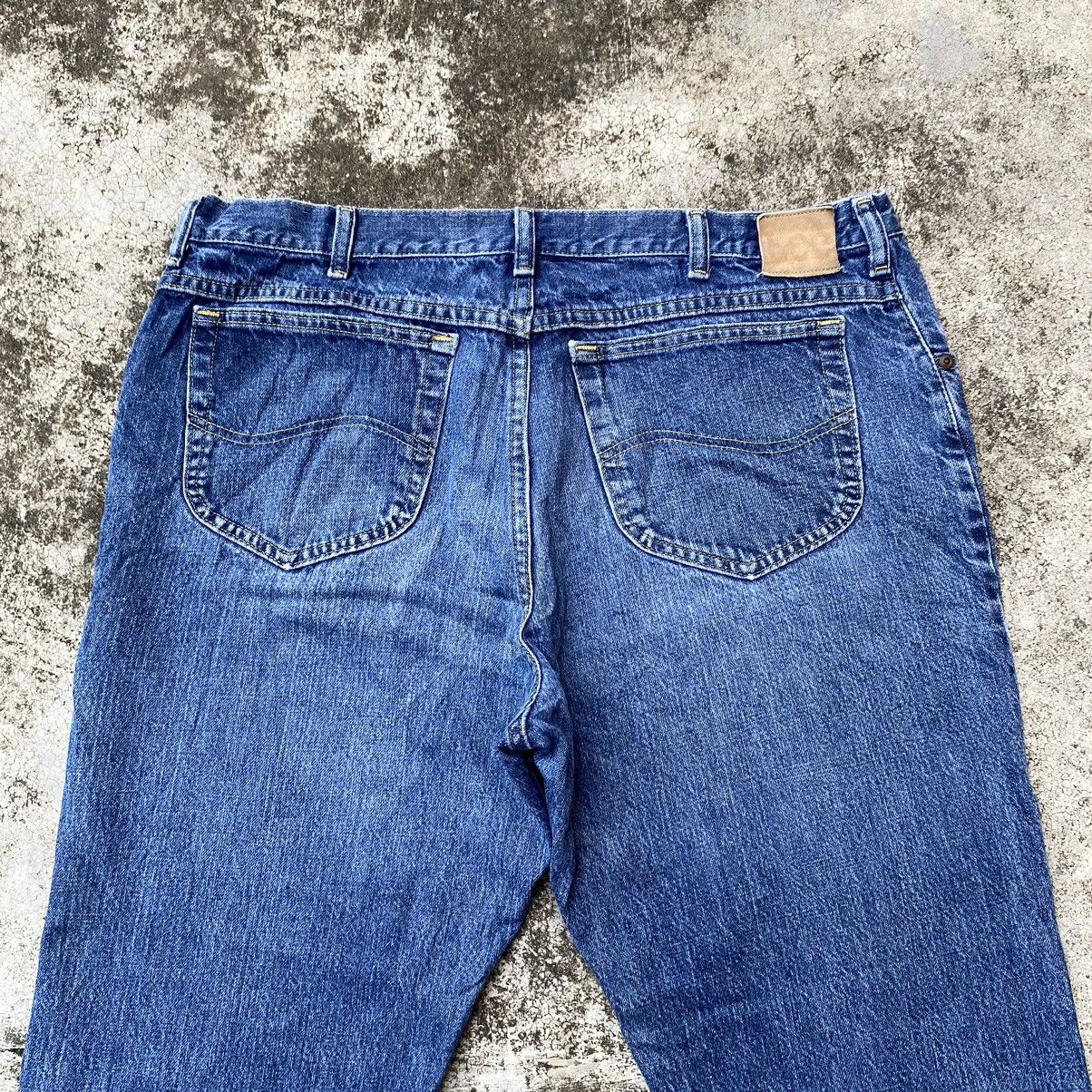 Jean × Lee × Vintage Gcw23🔥Vintage Lee Big Size Distressed Jeans 39x29 Size US 38 / EU 54 - 7 Thumbnail