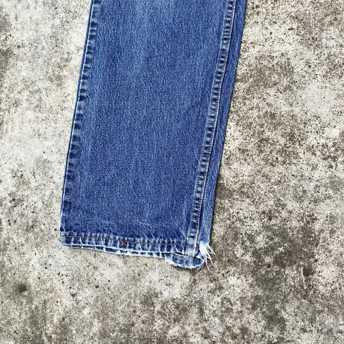 Jean × Lee × Vintage Gcw23🔥Vintage Lee Big Size Distressed Jeans 39x29 Size US 38 / EU 54 - 6 Thumbnail