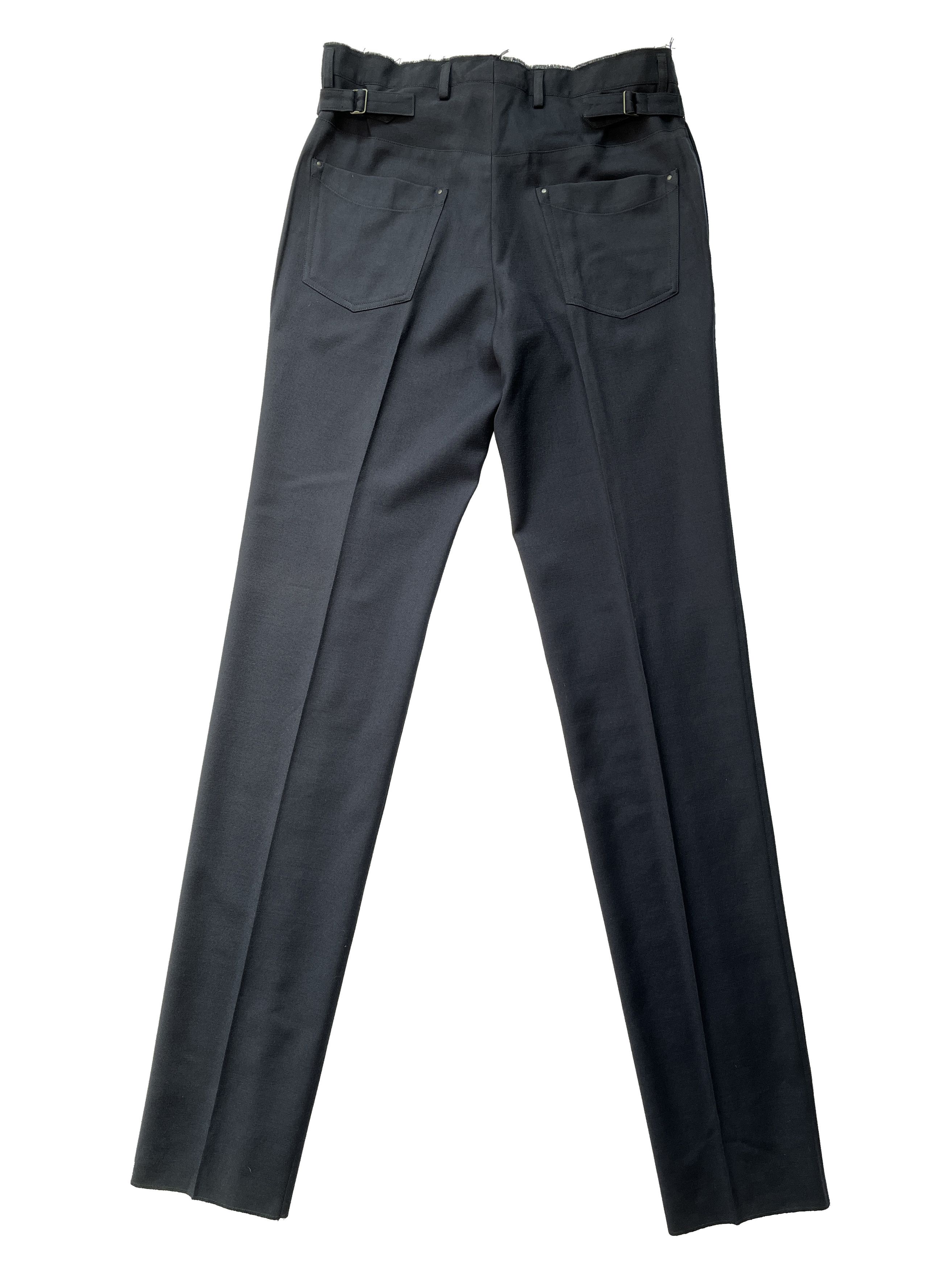 Balenciaga ⚡️QUICK SALE⚡️SAMPLE Balenciaga Demna Navy Trousers Pants Size US 33 - 2 Thumbnail