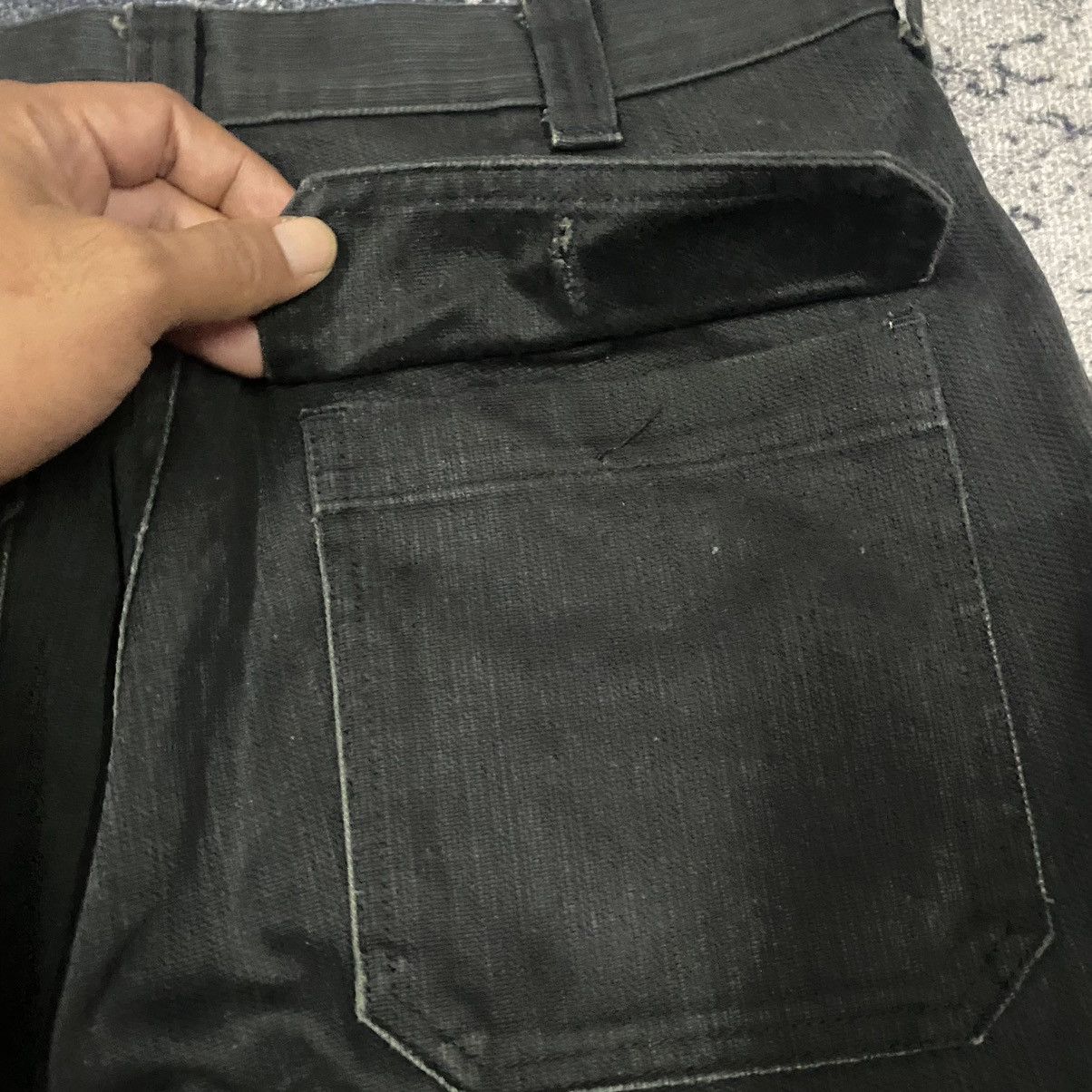Blue Blue Japan × Japanese Brand × Vintage Vintage Japanese Blue Label Baker Pants Size US 30 / EU 46 - 9 Thumbnail