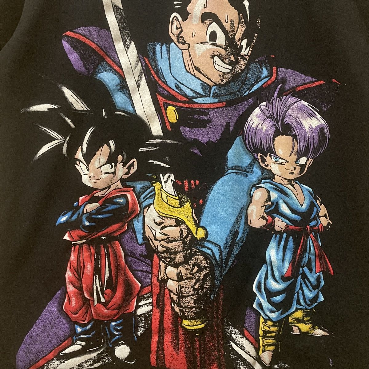 Dragon Ball Z Great Ape Oozaru Anime Logo Graphic Tee T-Shirt Black Men's  Size M