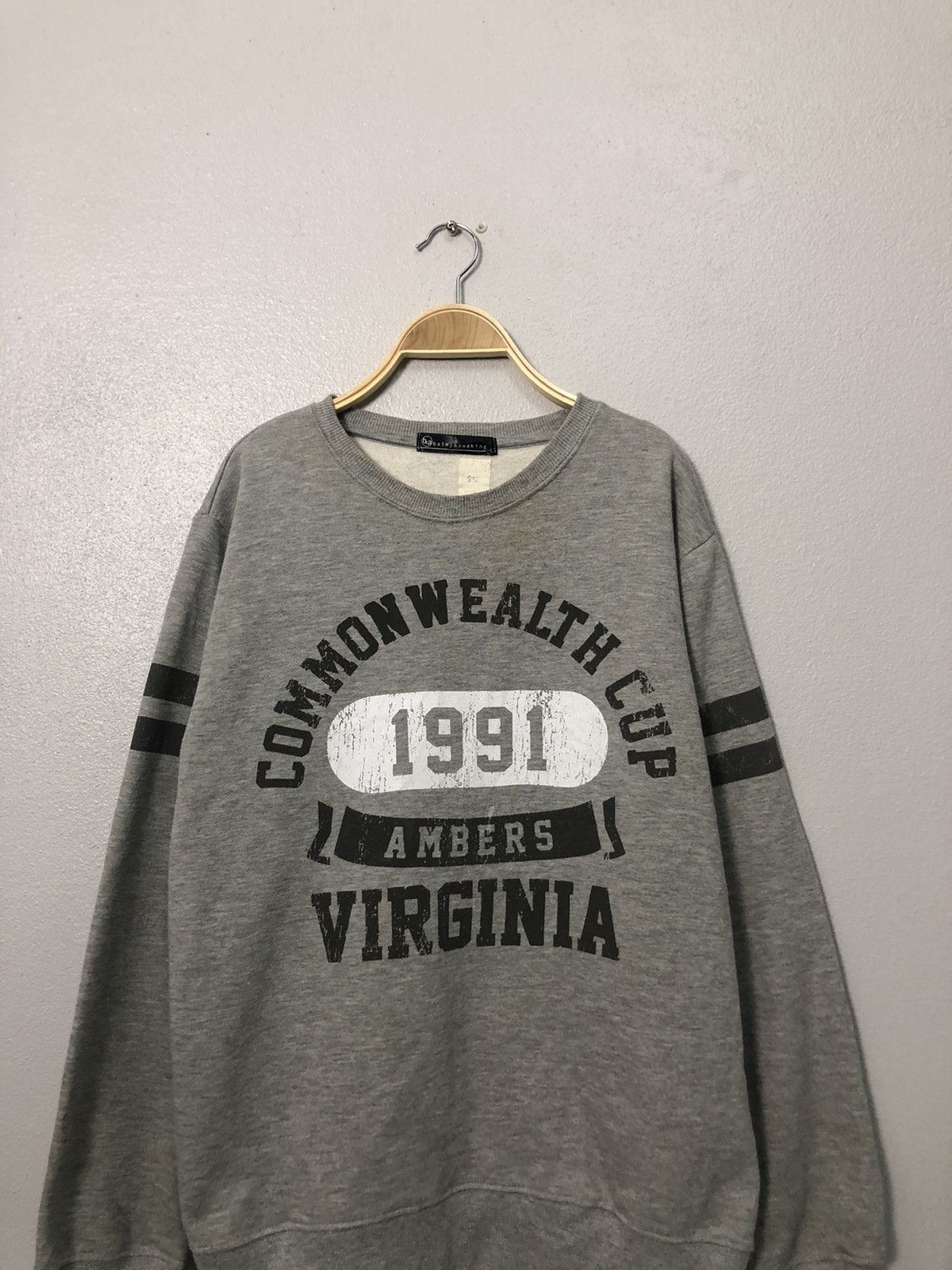 Japanese Brand Vintage Balmy & Awaking Spell Out Big Logo Sweatshirt Size US L / EU 52-54 / 3 - 4 Thumbnail