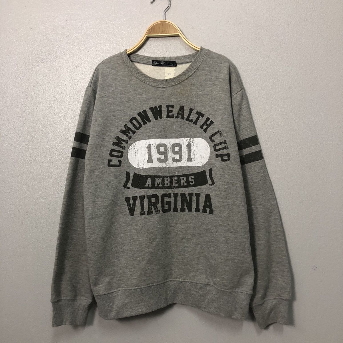 Japanese Brand Vintage Balmy & Awaking Spell Out Big Logo Sweatshirt Size US L / EU 52-54 / 3 - 1 Thumbnail