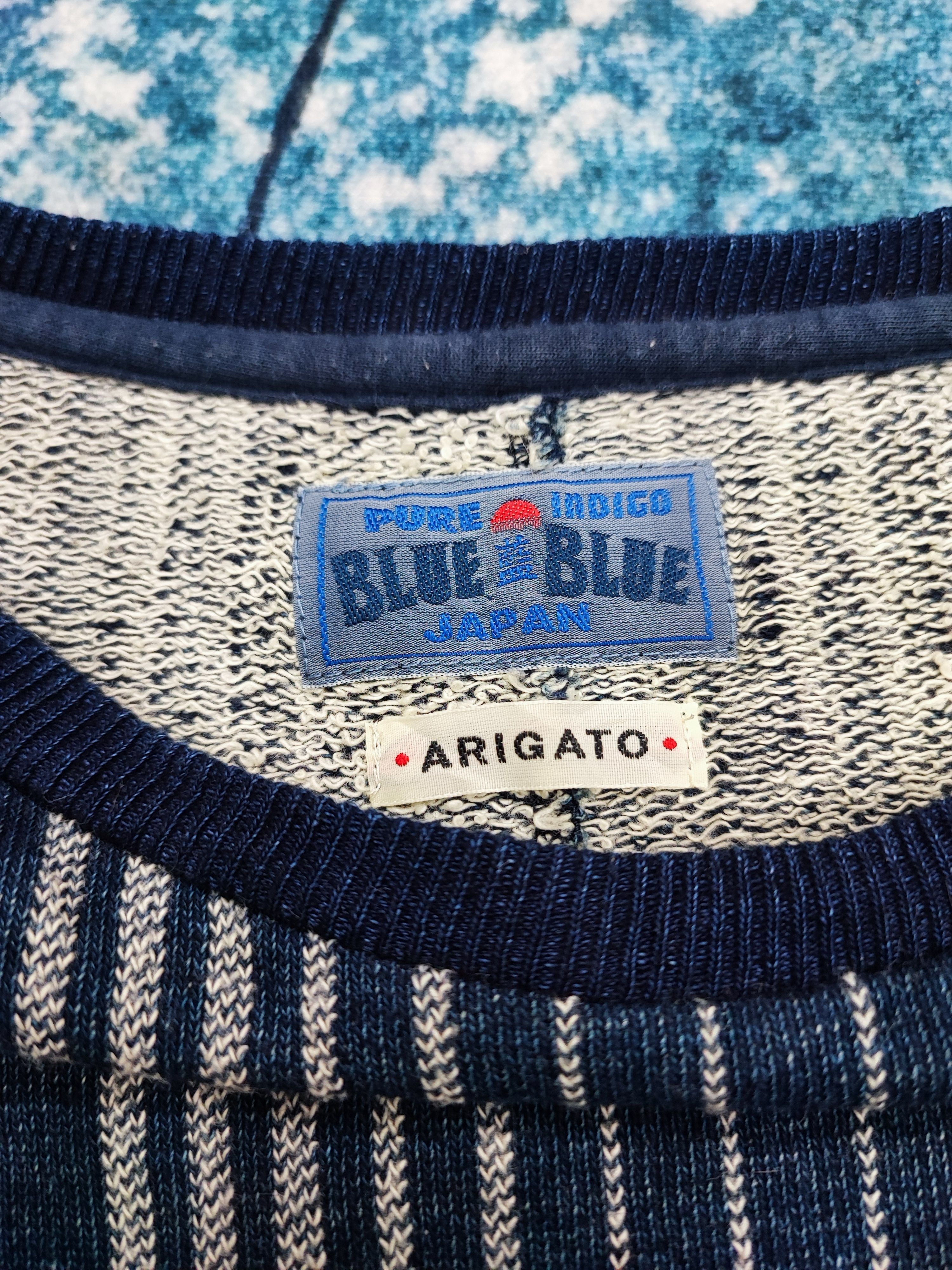 Blue Blue Japan Blue Blue Japan Oversized Long Indigo Striped Shirt Size US M / EU 48-50 / 2 - 8 Thumbnail