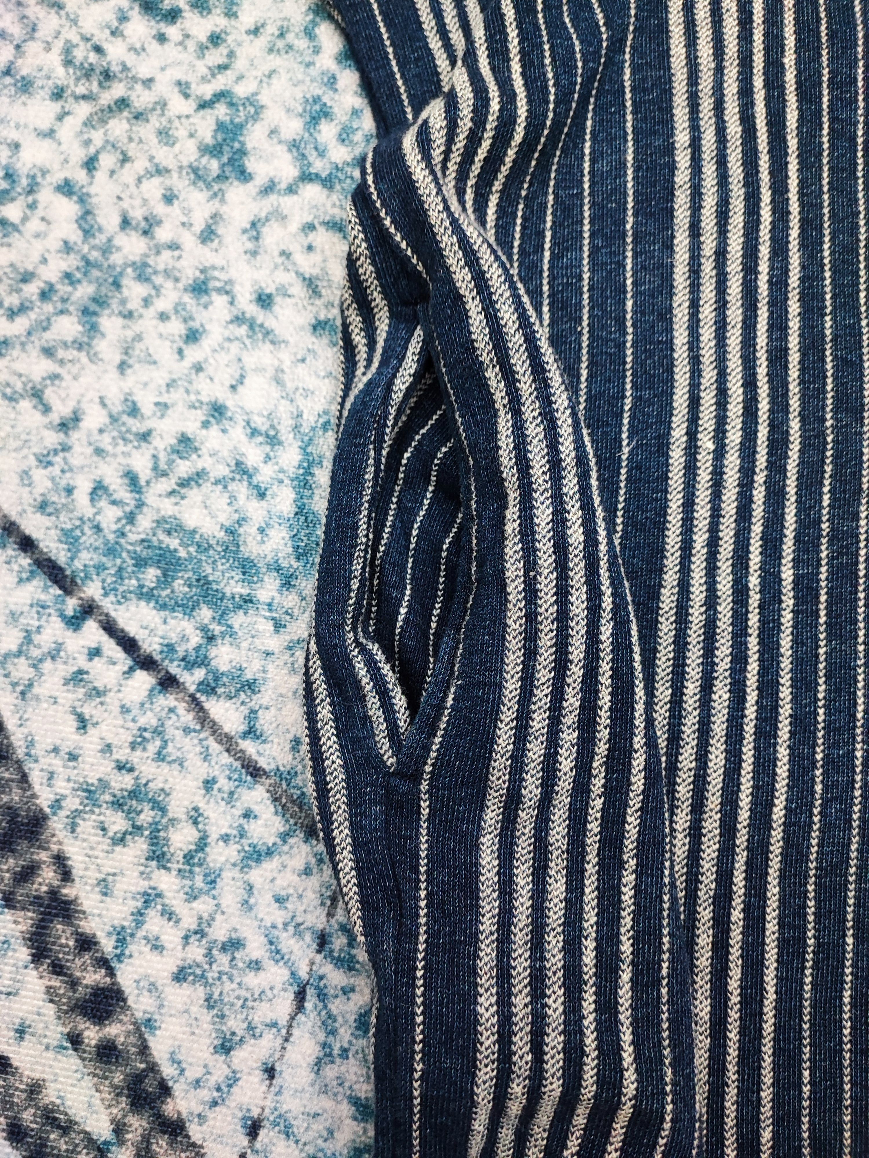 Blue Blue Japan Blue Blue Japan Oversized Long Indigo Striped Shirt Size US M / EU 48-50 / 2 - 6 Thumbnail