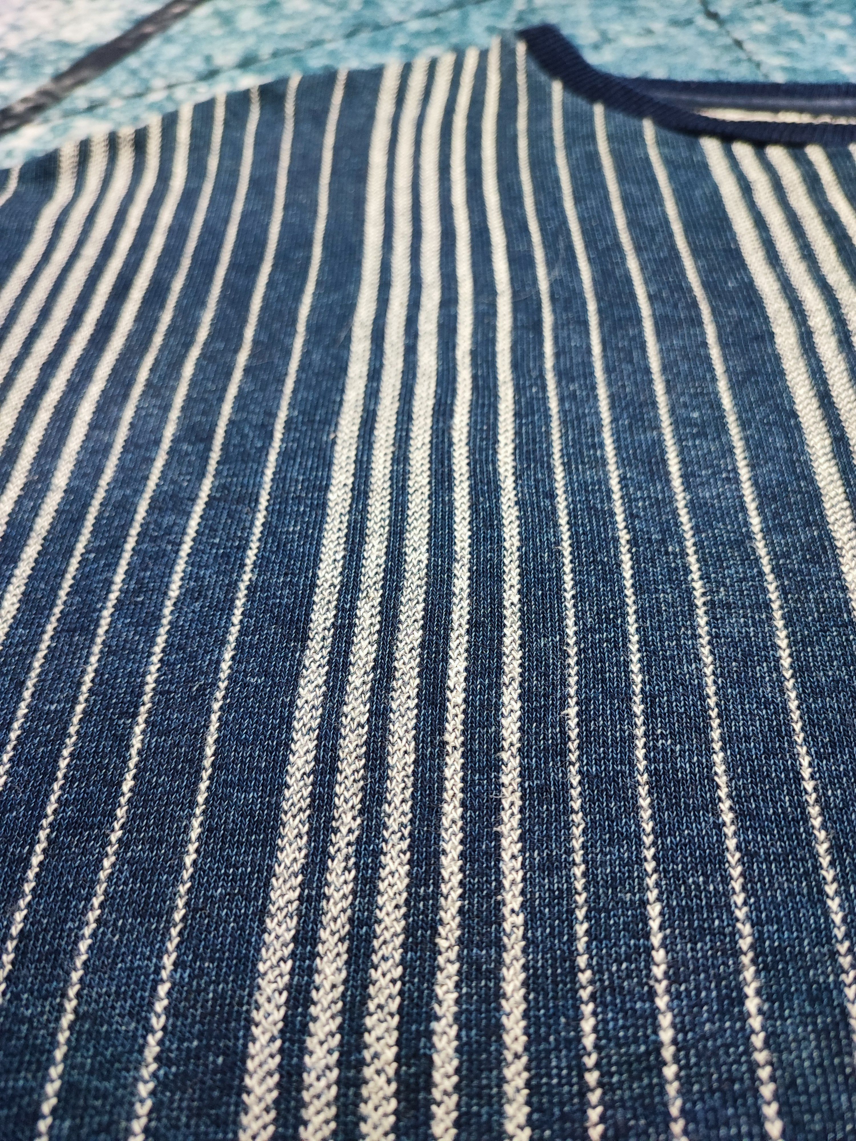 Blue Blue Japan Blue Blue Japan Oversized Long Indigo Striped Shirt Size US M / EU 48-50 / 2 - 9 Thumbnail