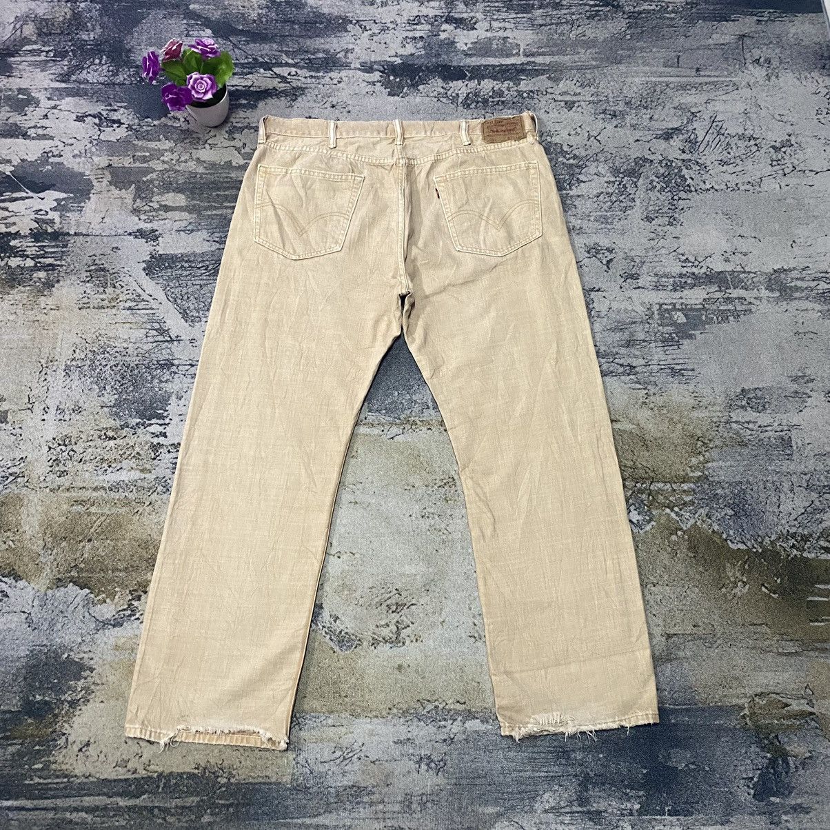 Levi's Vintage Clothing Vintage Levis 505 Faded Distressed Jeans Size US 39 - 2 Thumbnail