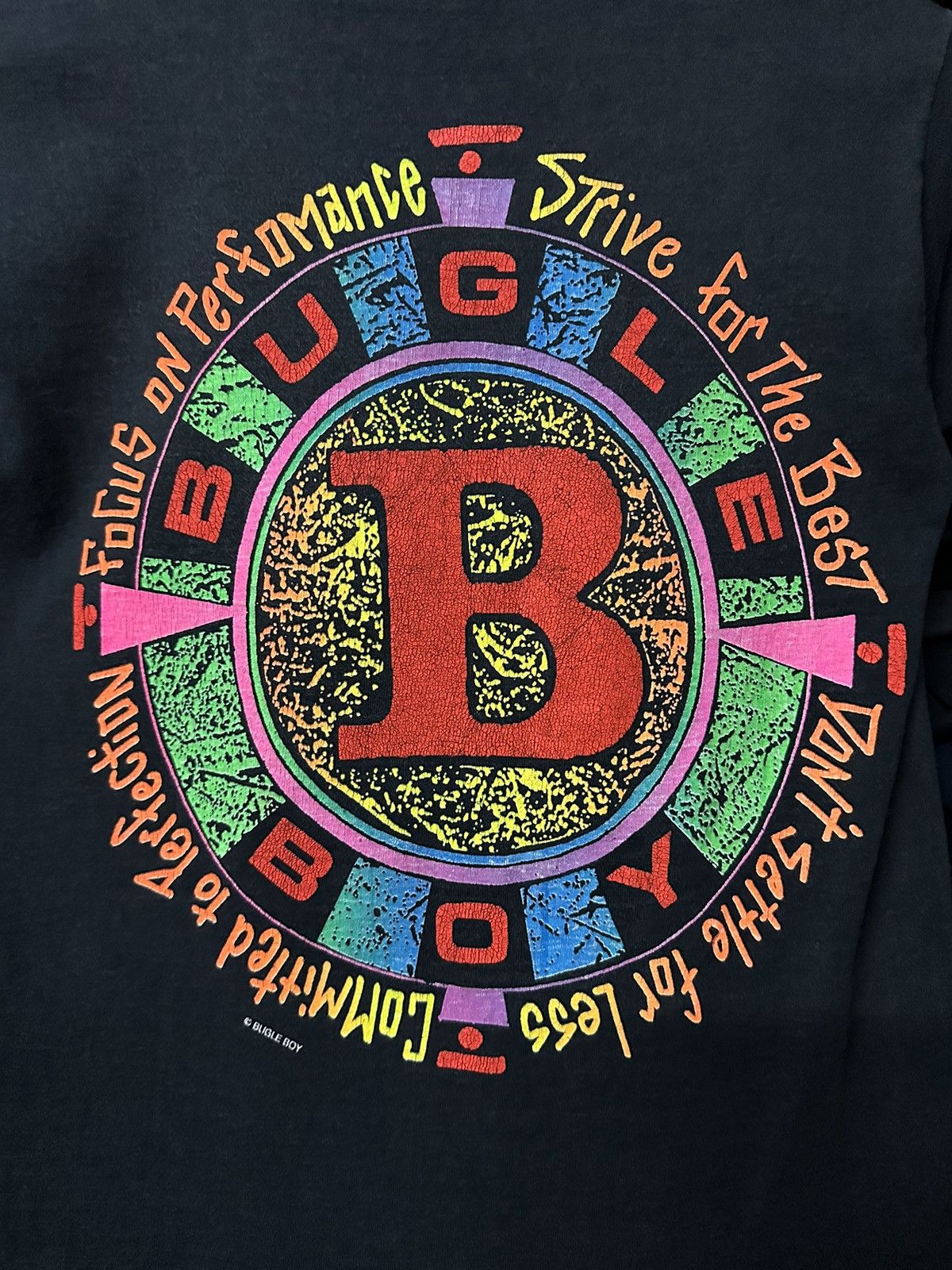 Vintage 80s Bugle Boy Surfboard Faded Tee, image size:1200x1600