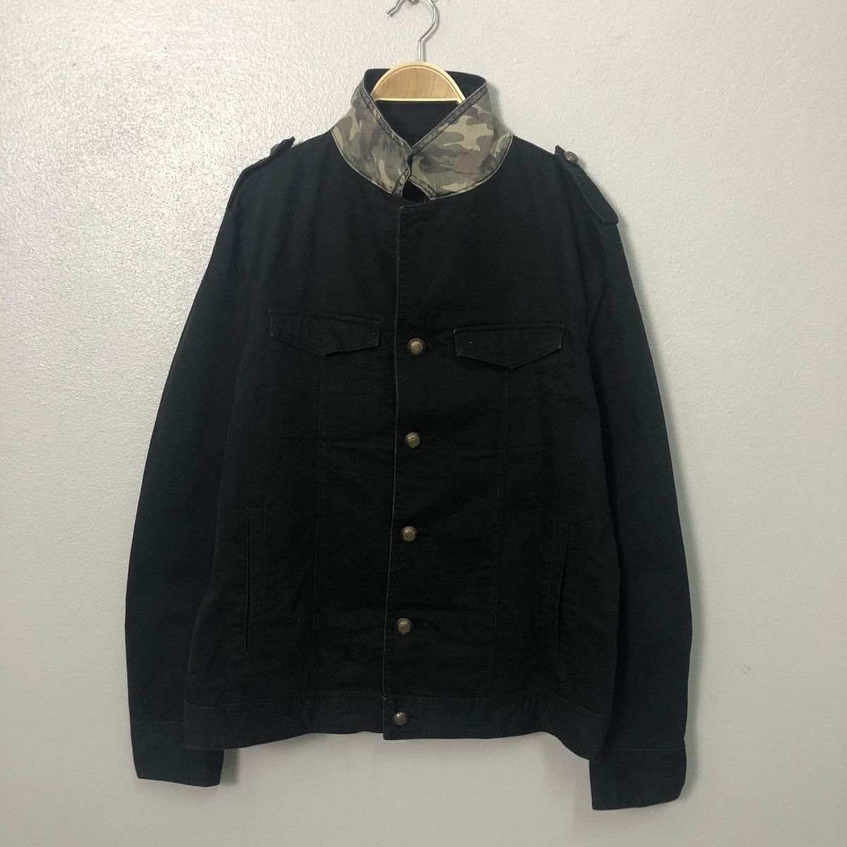 Japanese Brand Vintage Pazzo Denim Store Button Ups Jacket Size US M / EU 48-50 / 2 - 1 Thumbnail