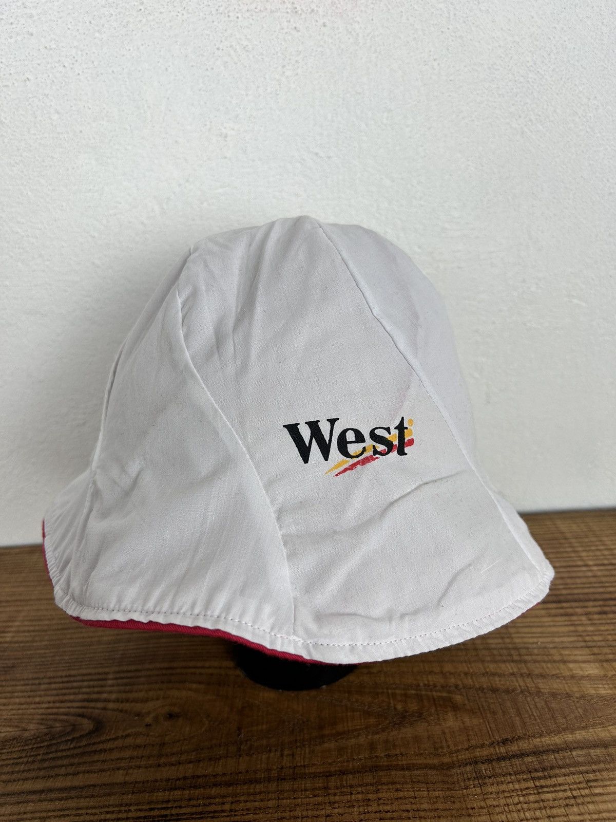 Formula 1 90s Vintage West Sponsor Formula 1 Reversible Bucket Hat Size ONE SIZE - 4 Thumbnail