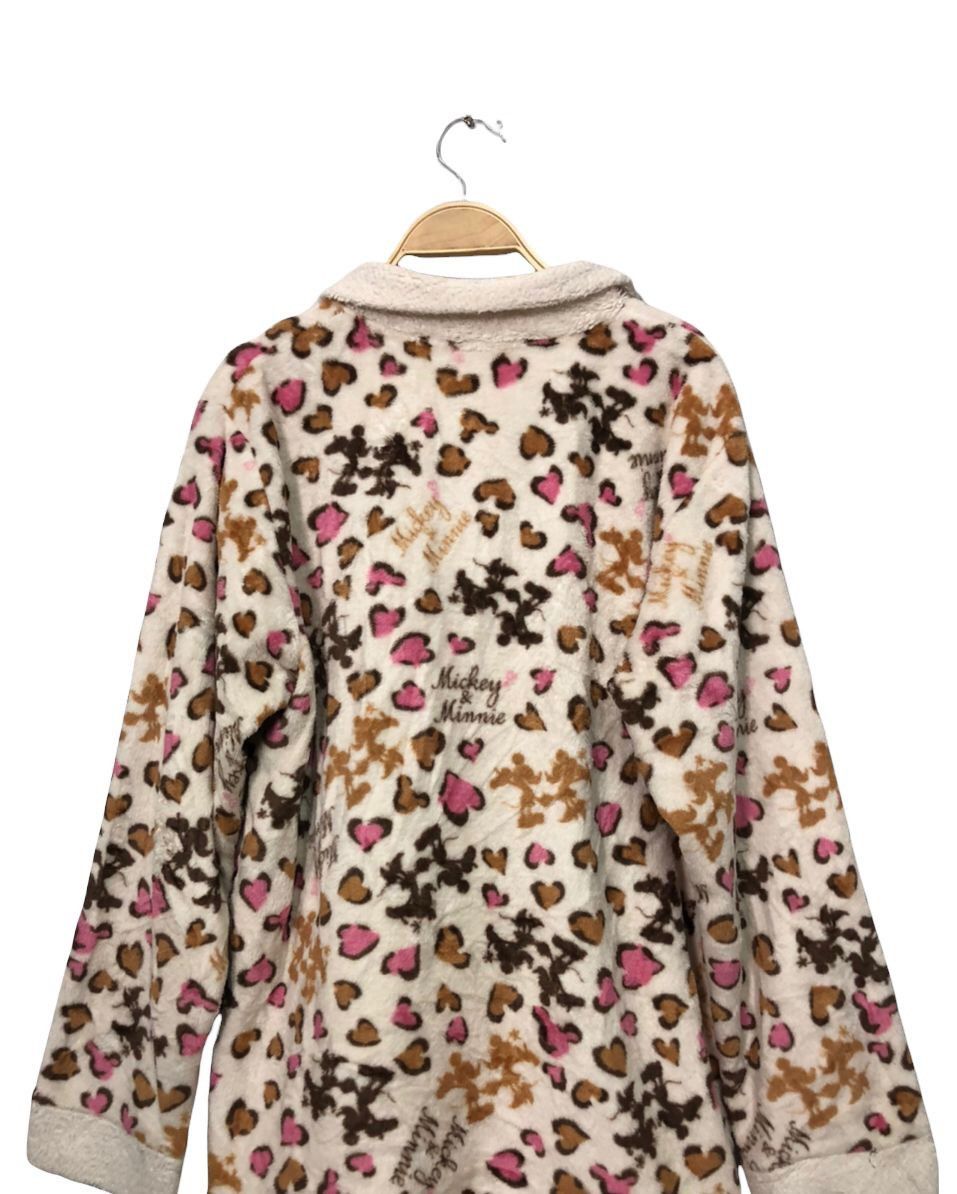 Japanese Brand Vintage Unbranded Mickey & Minnie Fleece Sweater Sweatshirt Size US M / EU 48-50 / 2 - 8 Thumbnail