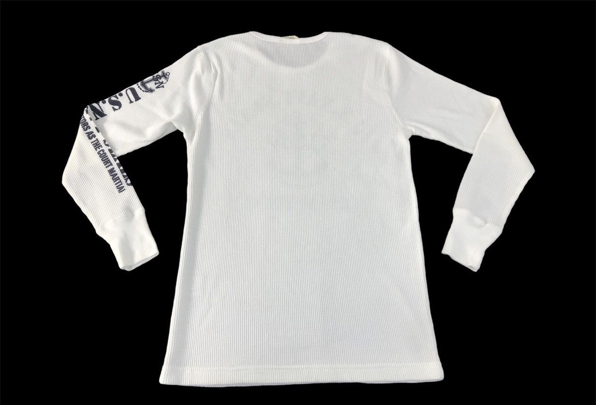 Japanese Brand Beaumere Global Peace US Navy Seals USN Side Tape Tee K2215j Size S / US 4 / IT 40 - 7 Thumbnail