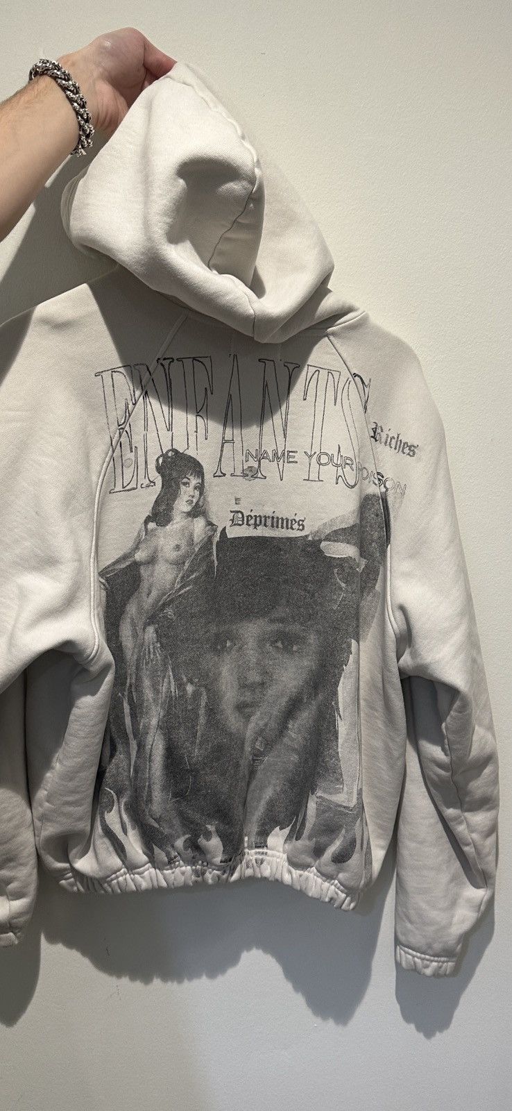 Enfants Riches Deprimes **VERYRARE** ERD NAME YOUR POISON HOODIE, UNRELEASED Size US XS / EU 42 / 0 - 3 Thumbnail