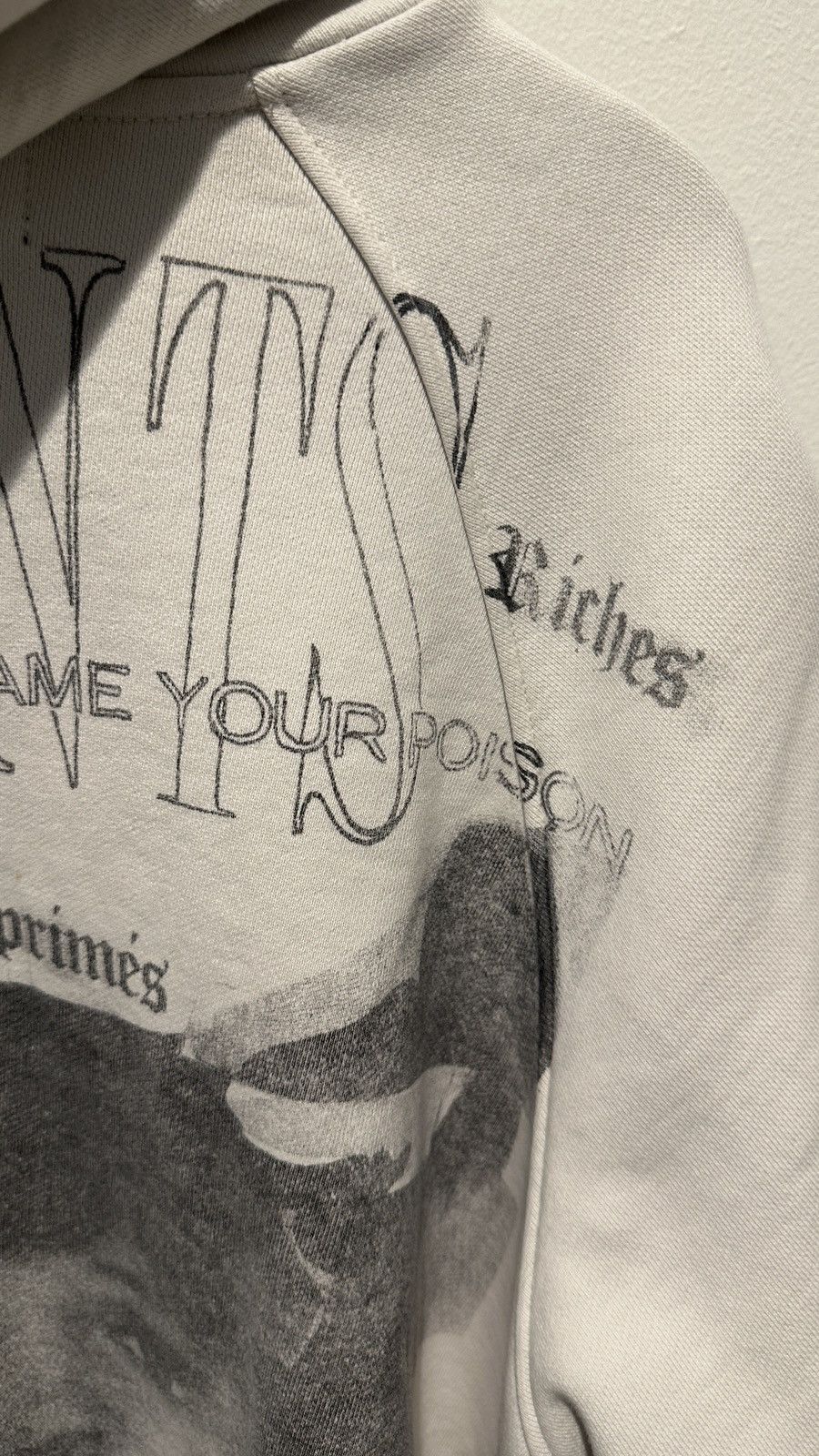 Enfants Riches Deprimes **VERYRARE** ERD NAME YOUR POISON HOODIE, UNRELEASED Size US XS / EU 42 / 0 - 4 Thumbnail