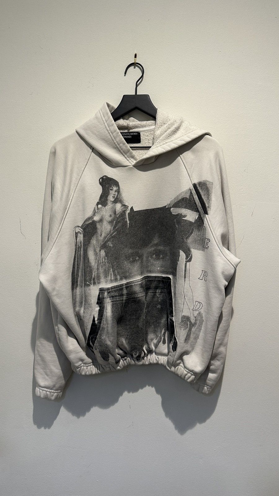 image of Enfants Riches Deprimes Very Erd Name Your Poison Hoodie, Unreleased in White, Men's (Size XS)