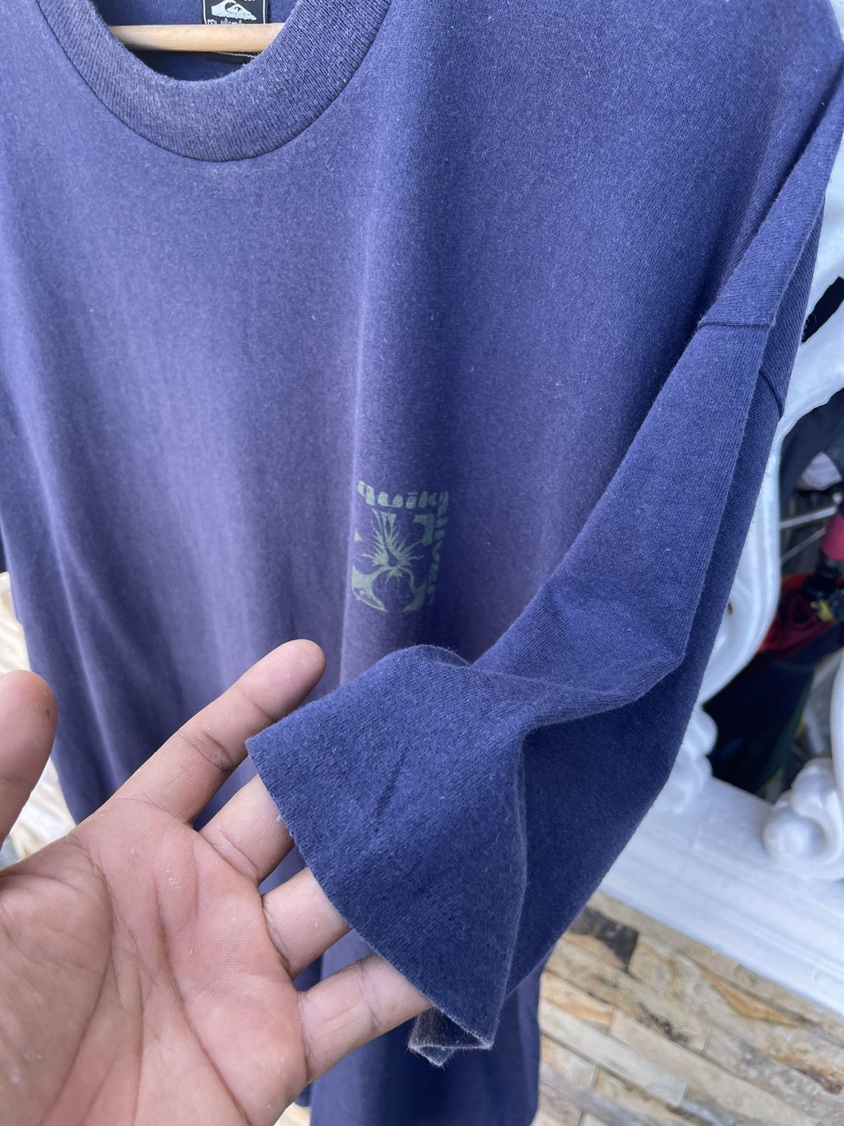 Quiksilver Last Drop🔥Rarest🔥Vintage 90s Quiksilver SUN FADED T Shirt Size US L / EU 52-54 / 3 - 7 Thumbnail
