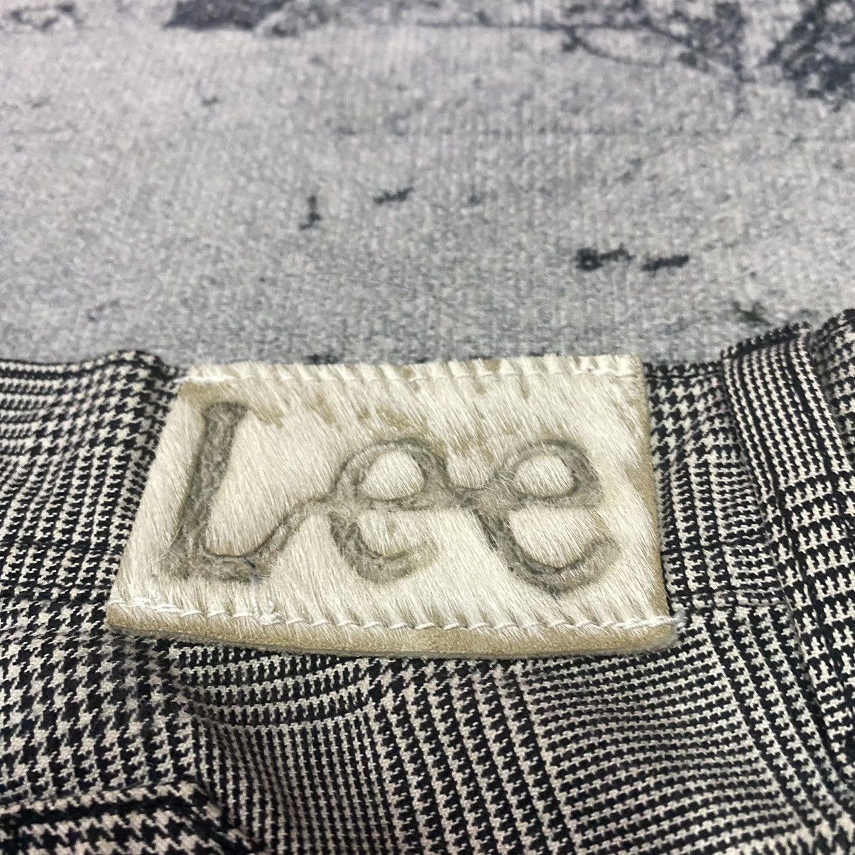 Japanese Brand × Seditionaries × Vintage Vintage Lee Checkered Belt Buckle Punk Trousers Pants Size US 35 - 11 Thumbnail