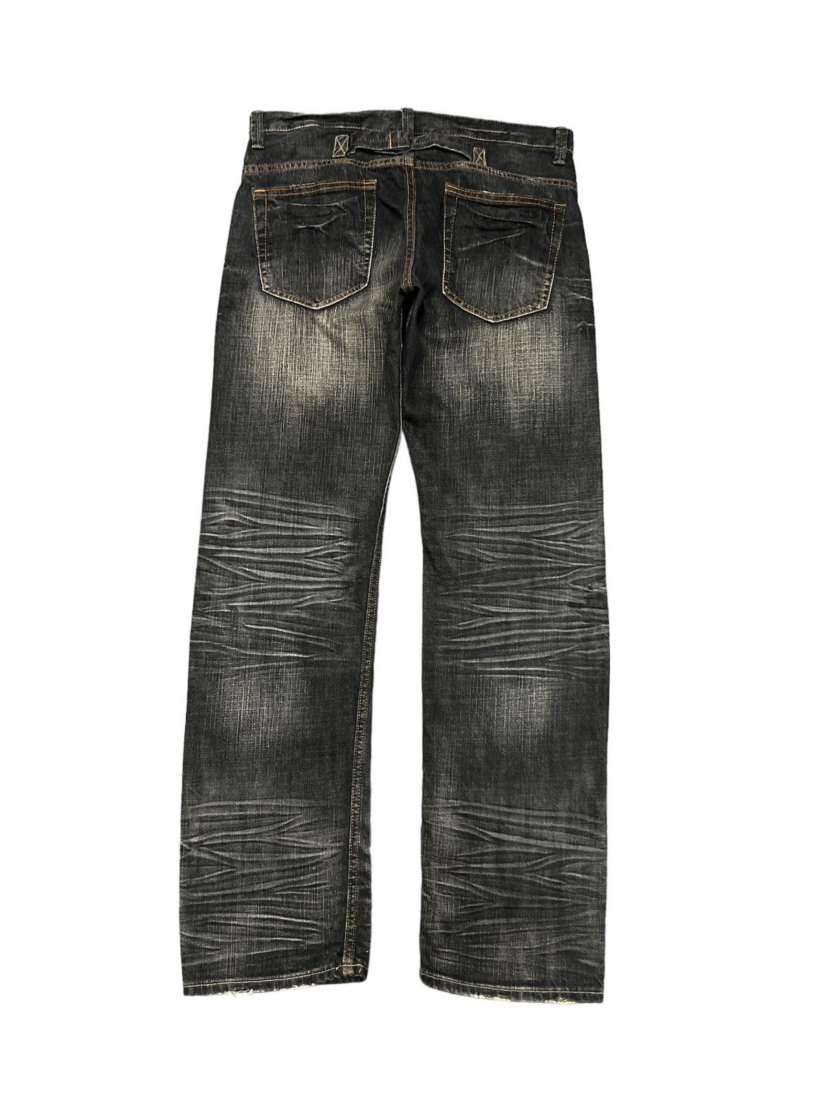 Japanese Brand × Vintage JAPANESE BRAND SORRIDERE RIPPED DENIM PANT Size US 34 / EU 50 - 6 Thumbnail