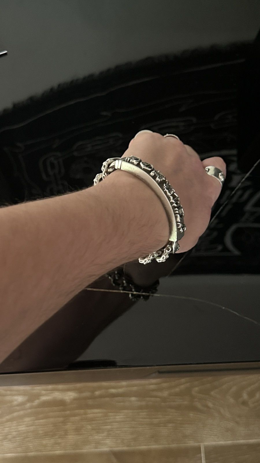 Chrome Hearts 1 of 1: FUCK YOU BRACELET EXTRA FANCY Size ONE SIZE - 4 Thumbnail