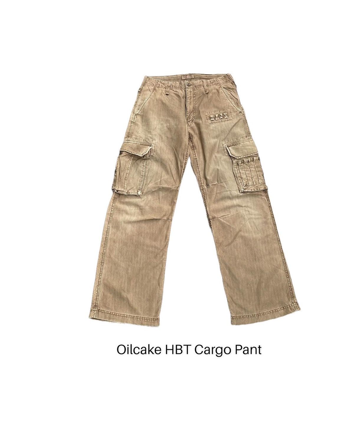 Japanese Brand Oilcake Japan HBT Cargo Pant Size US 30 / EU 46 - 1 Thumbnail