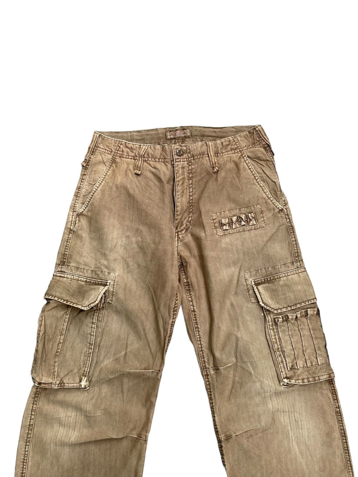 Japanese Brand Oilcake Japan HBT Cargo Pant Size US 30 / EU 46 - 4 Thumbnail