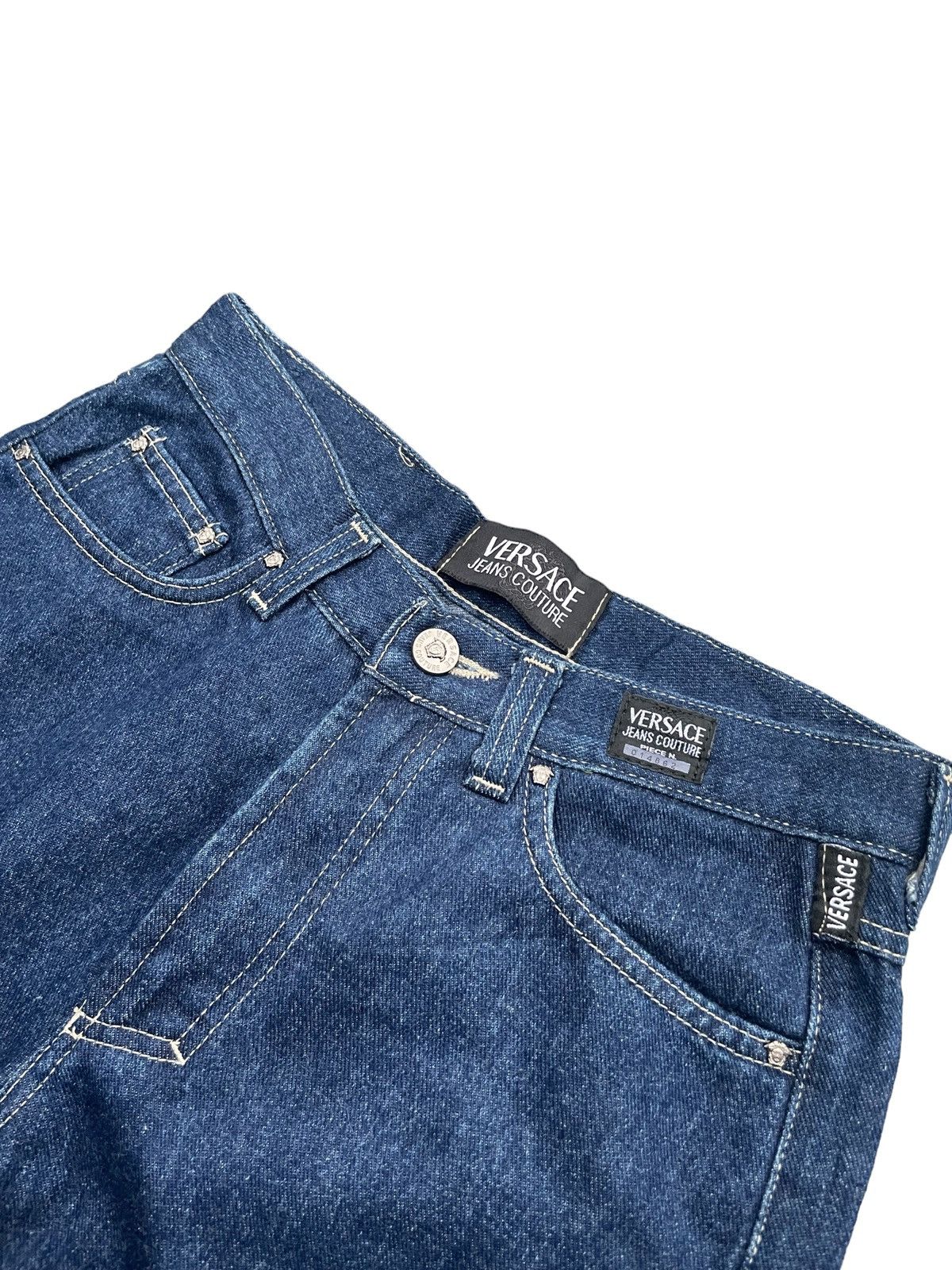 Versace Vintage Versace Jeans Couture Denim Size US 27 - 5 Thumbnail