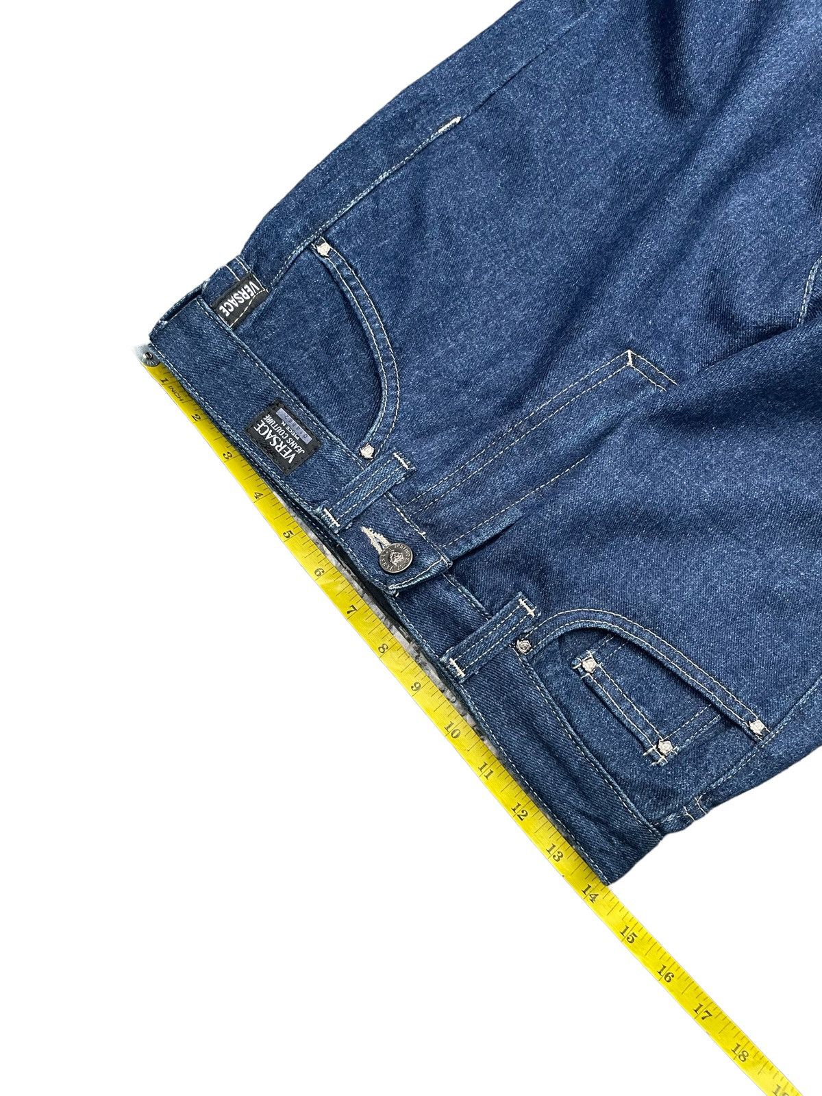 Versace Vintage Versace Jeans Couture Denim Size US 27 - 2 Thumbnail