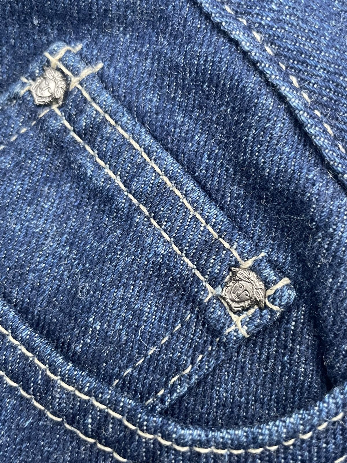 Versace Vintage Versace Jeans Couture Denim Size US 27 - 19 Thumbnail