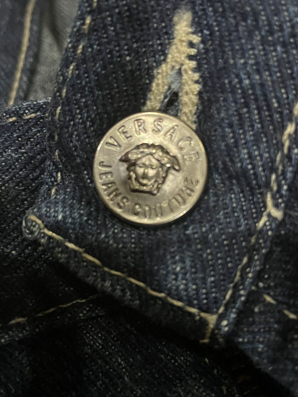 Versace Vintage Versace Jeans Couture Denim Size US 27 - 11 Thumbnail