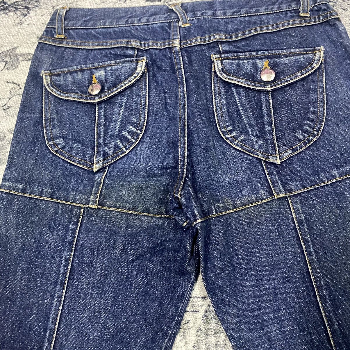 Designer × Katharine Hamnett London Vintage Katharine Hamnett London Checkered Plaid Denim Short Size 28" / US 6 / IT 42 - 9 Thumbnail