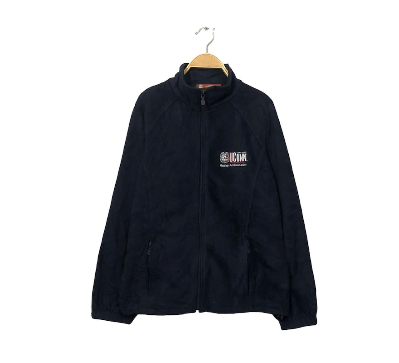 Harriton Vintage Harriton Embroidery Logo Zipper Ups Jacket Size US M / EU 48-50 / 2 - 1 Thumbnail