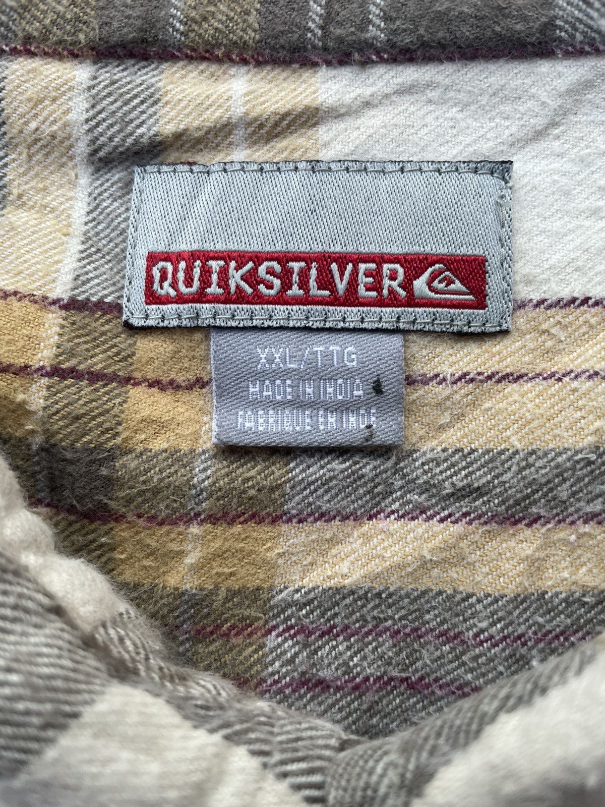 Quiksilver Vintage Quiksilver Flannel Shirt Size US XXL / EU 58 / 5 - 9 Thumbnail