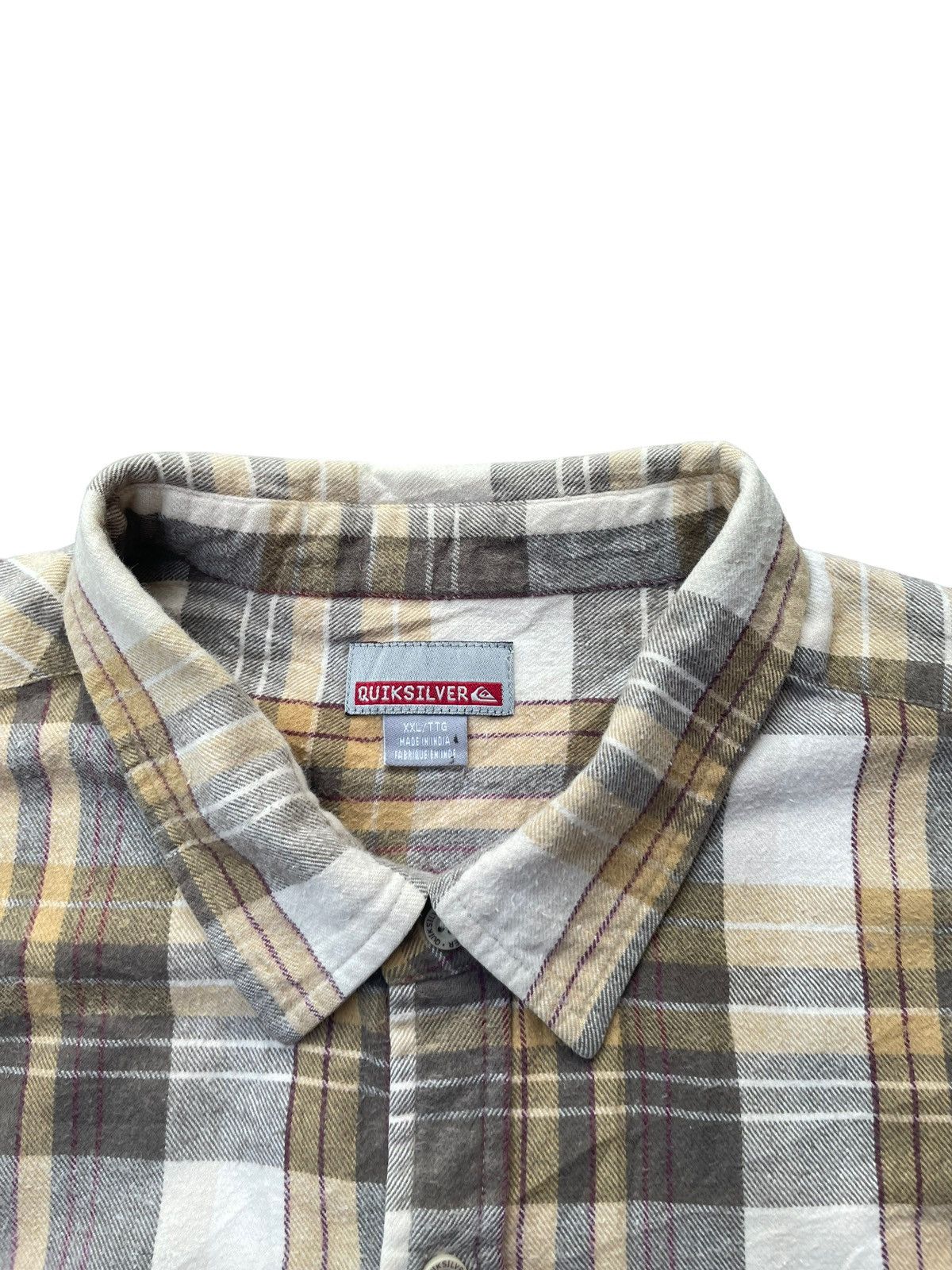 Quiksilver Vintage Quiksilver Flannel Shirt Size US XXL / EU 58 / 5 - 6 Thumbnail