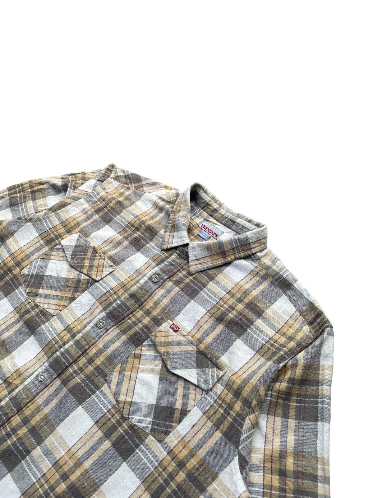 Quiksilver Vintage Quiksilver Flannel Shirt Size US XXL / EU 58 / 5 - 2 Thumbnail
